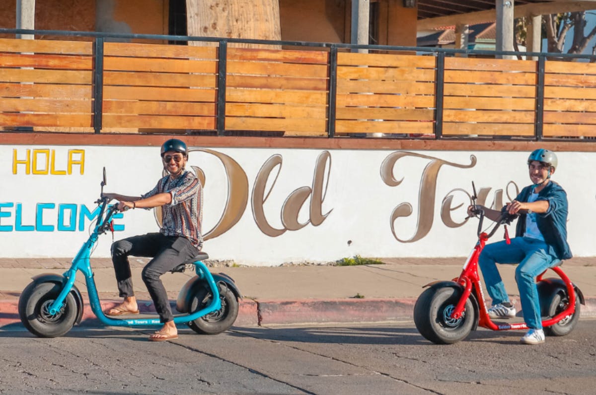 2 uur durende elektrische scootertour door de oude binnenstad en het centrum