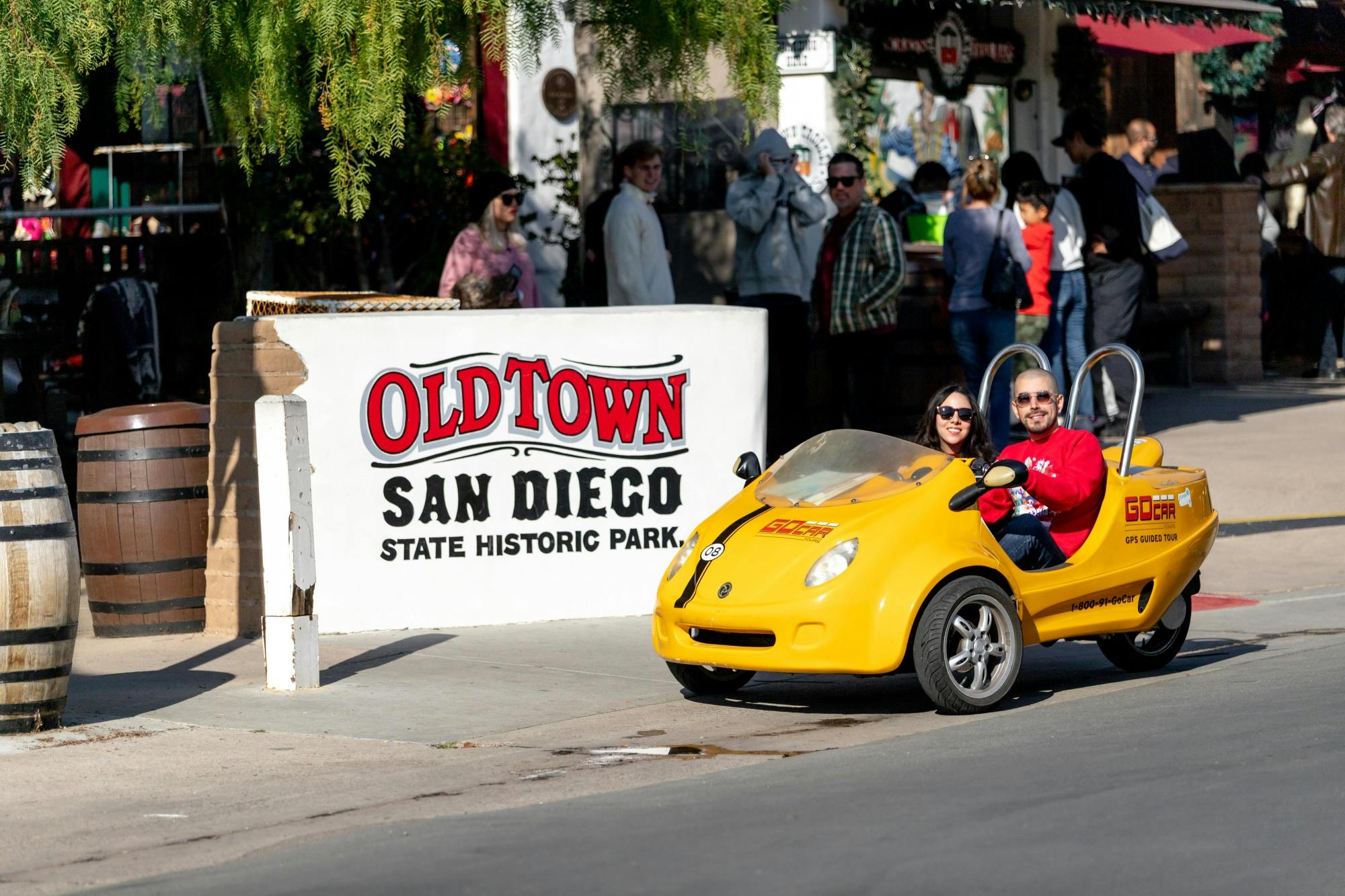 Oud en nieuw San Diego: GoCar-tour door het centrum en de historische oude binnenstad