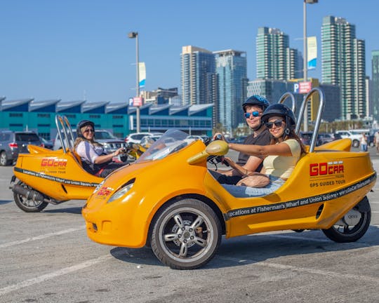 Visite du port et du quartier Gaslamp de San Diego en GoCar