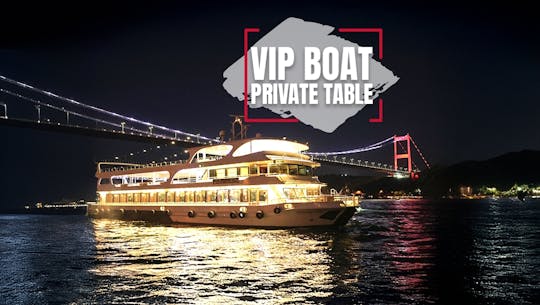 Bosphorus dinner cruise and live show