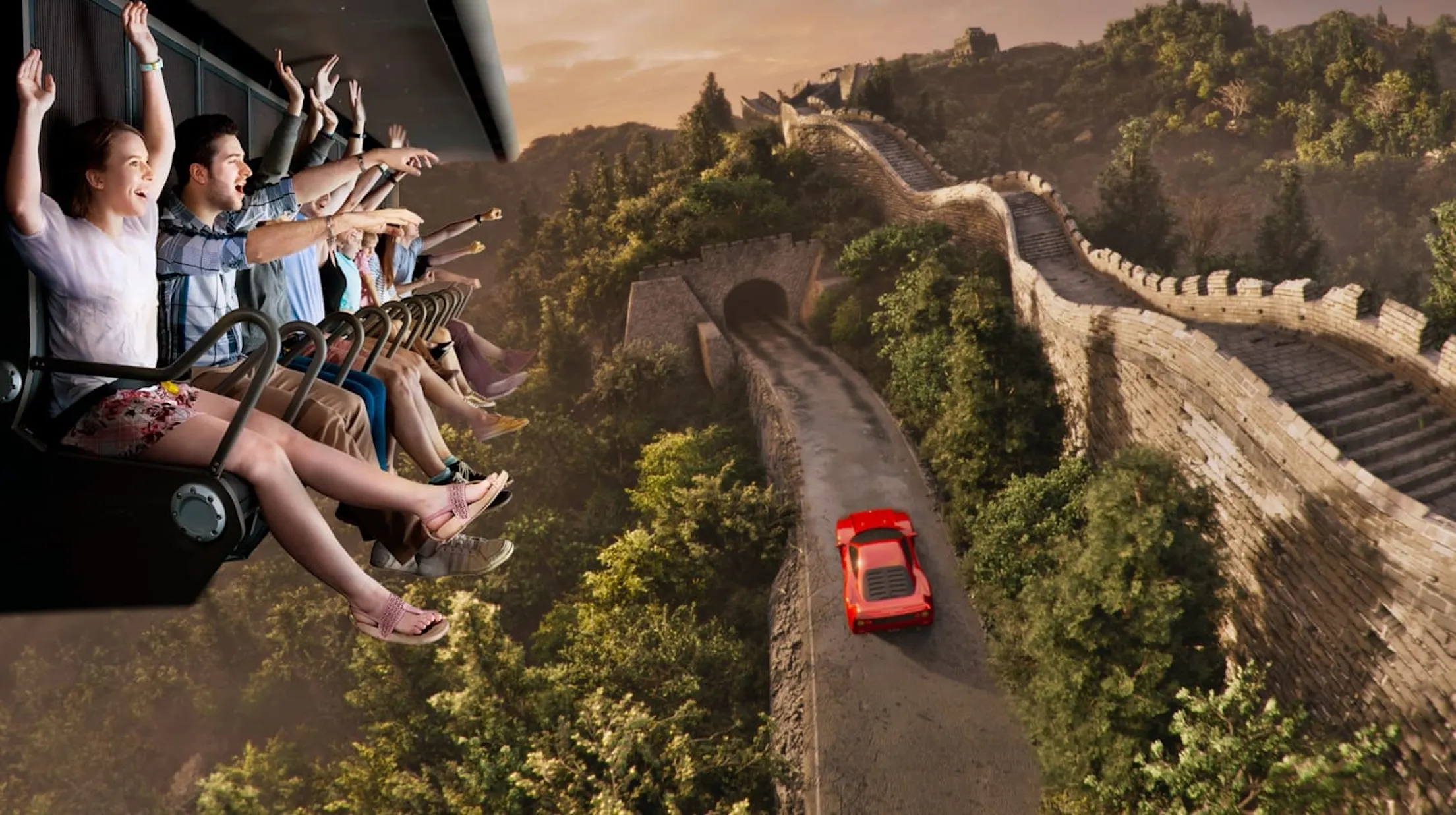 Ferrari Land – vauhtia koko perheelle