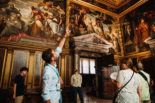 Visita exclusiva pela Basílica de São Marcos após o anoitecer e tour pelo Palácio Ducal