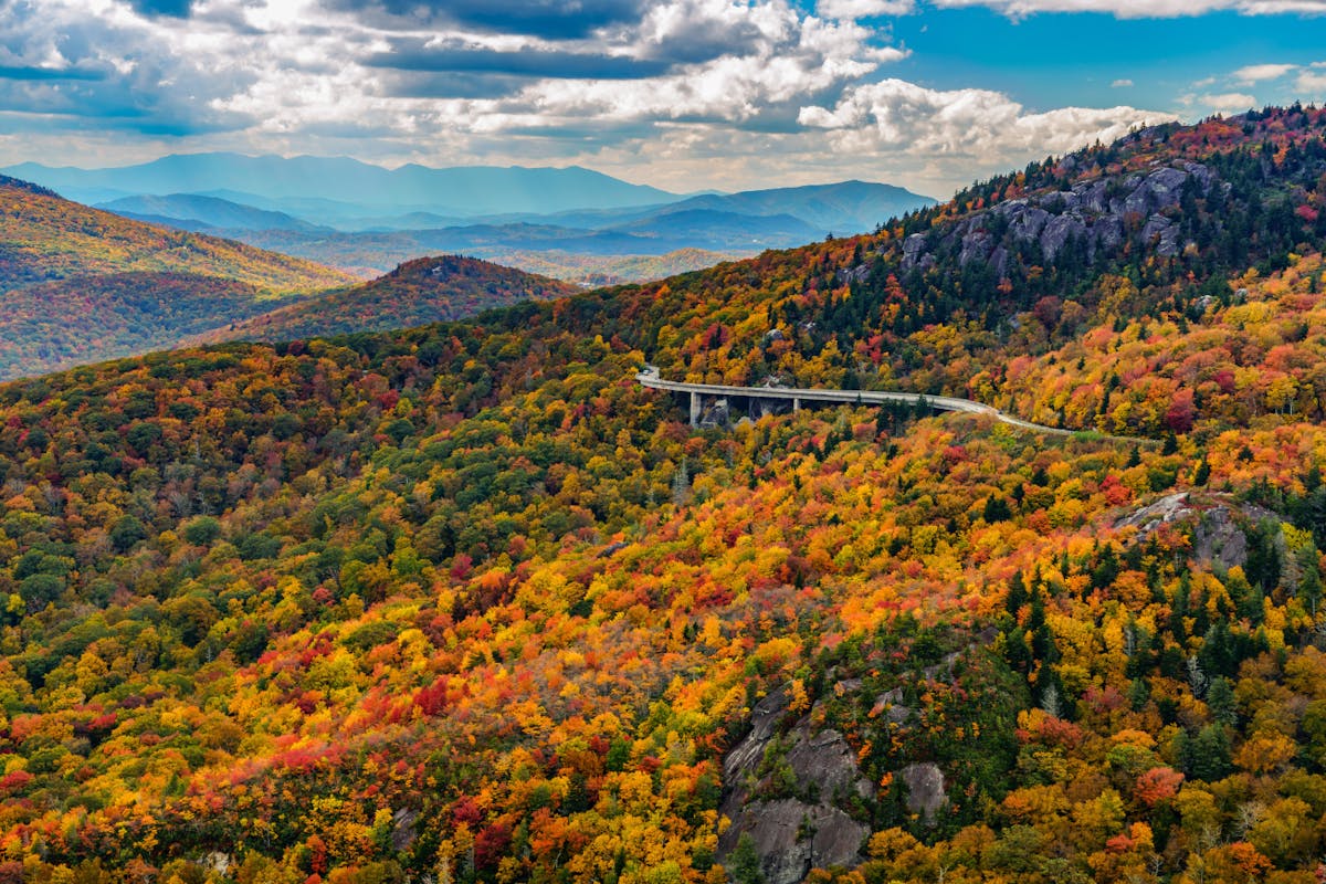 Tour met audiogids door Blue Ridge Parkway