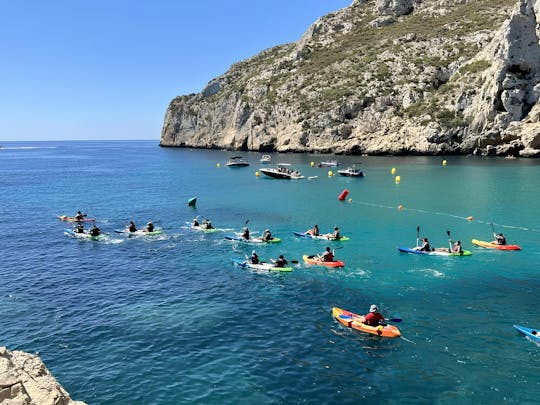 Kayak Excursion from Granadella with Beaches and Caves