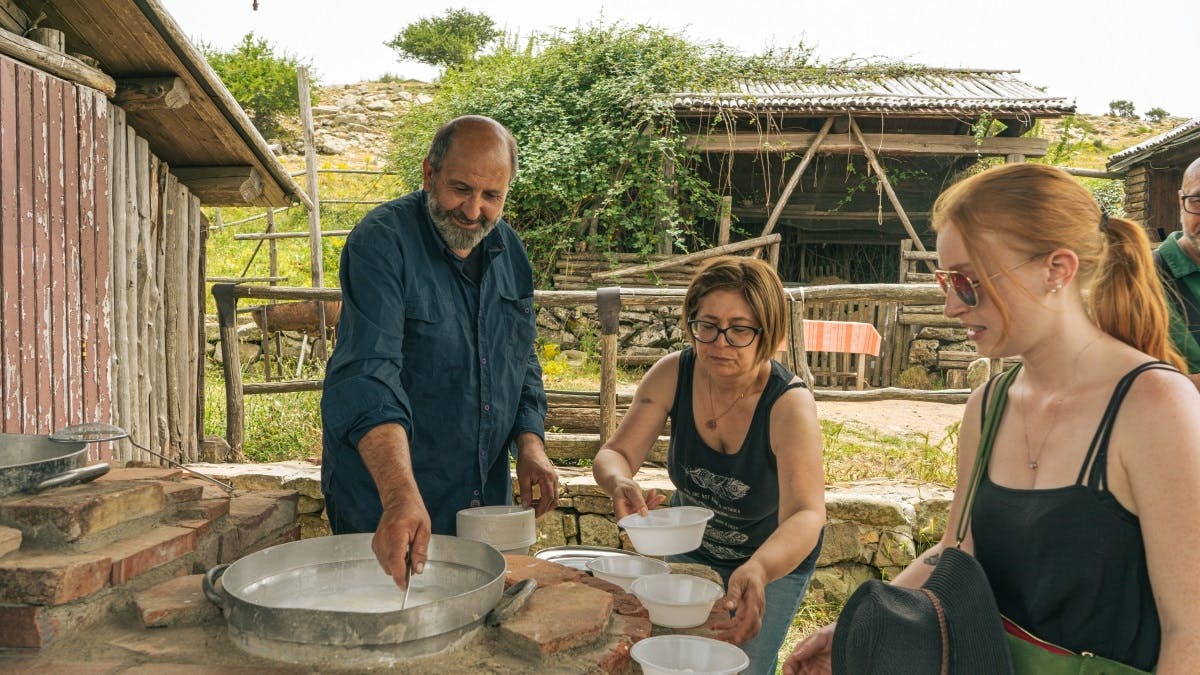 Siciliaanse dorpentour met ricottaproeverij