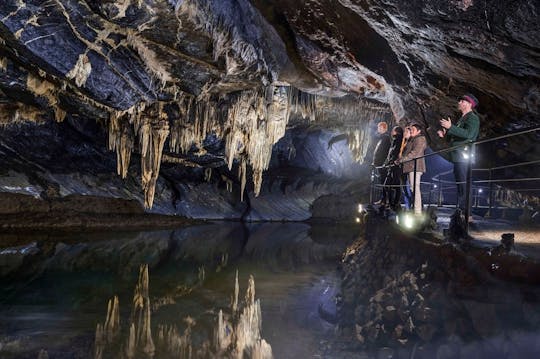 Visita guiada de un día a la cueva de Han y la ciudad de Dinant desde Bruselas en autobús