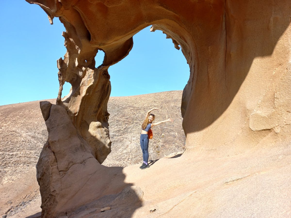 Ajuy grotten en Las Peñitas Canyon wandeling met geheime Arco beklimming