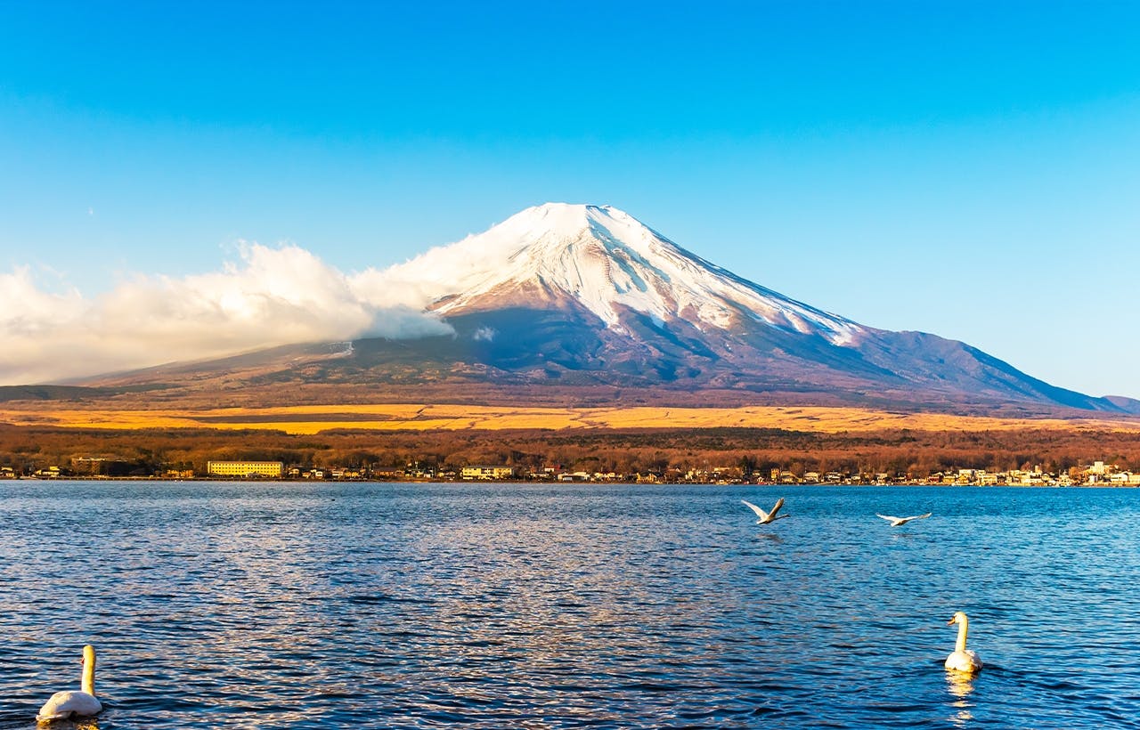 1-tägige Tour zum Fuji, zum Kawaguchi-See, nach Yamanaka und Onsen