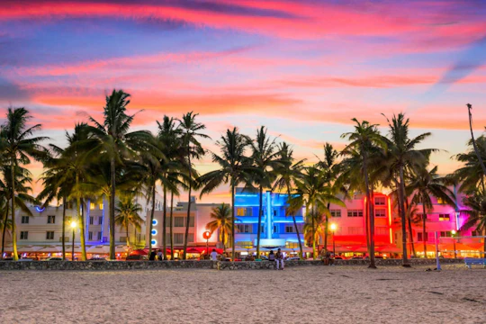Scenic Miami night tour with Skyview Miami Wheel tickets