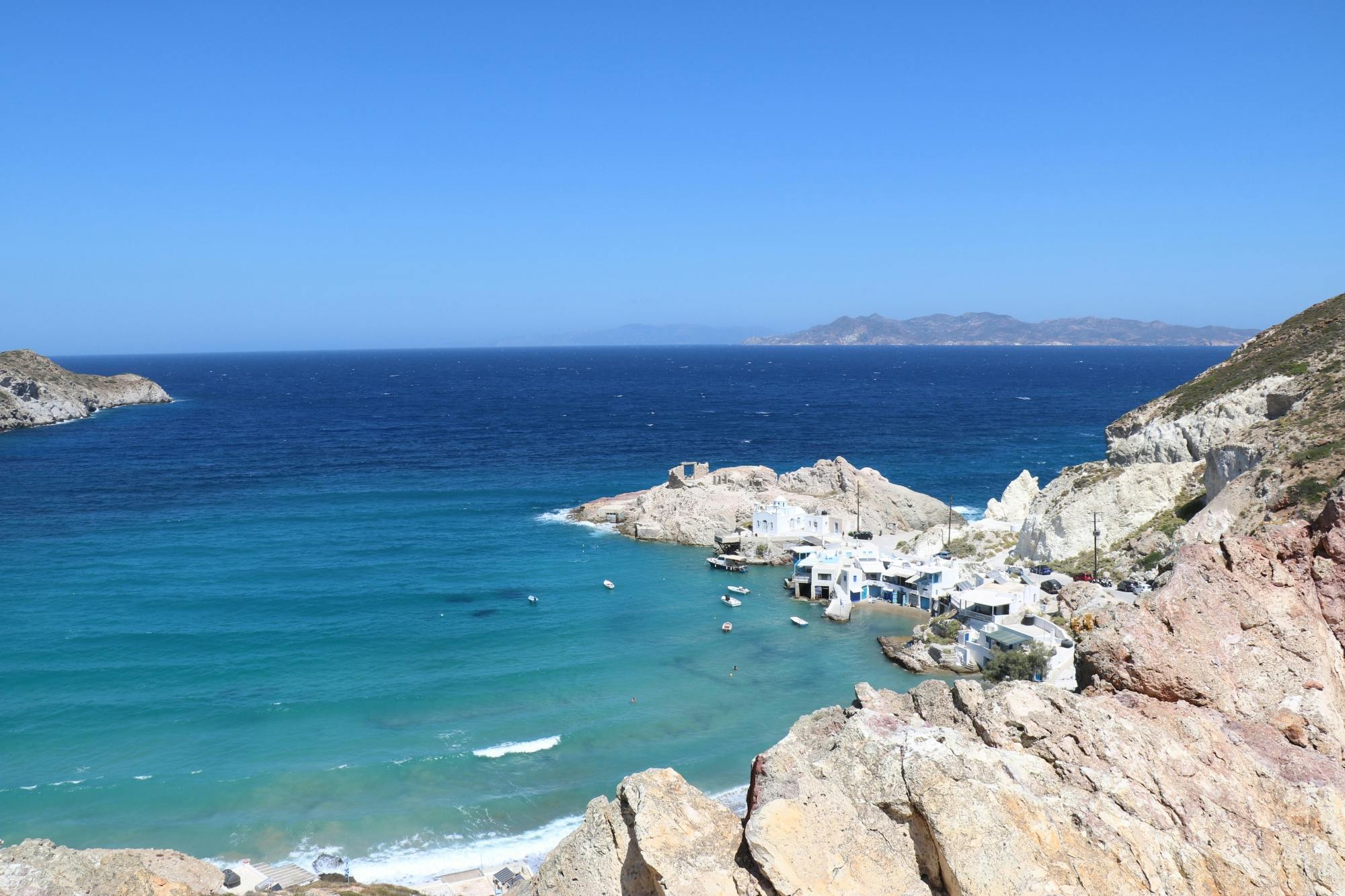 Tour di mezza giornata dei siti storici e geologici di Milos