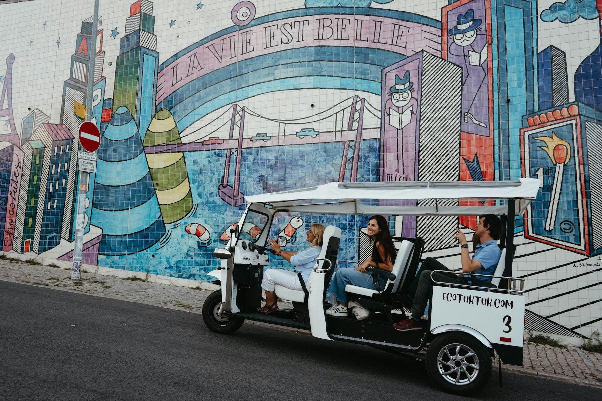 Historical Lisbon 2-hour Tuk Tuk Tour