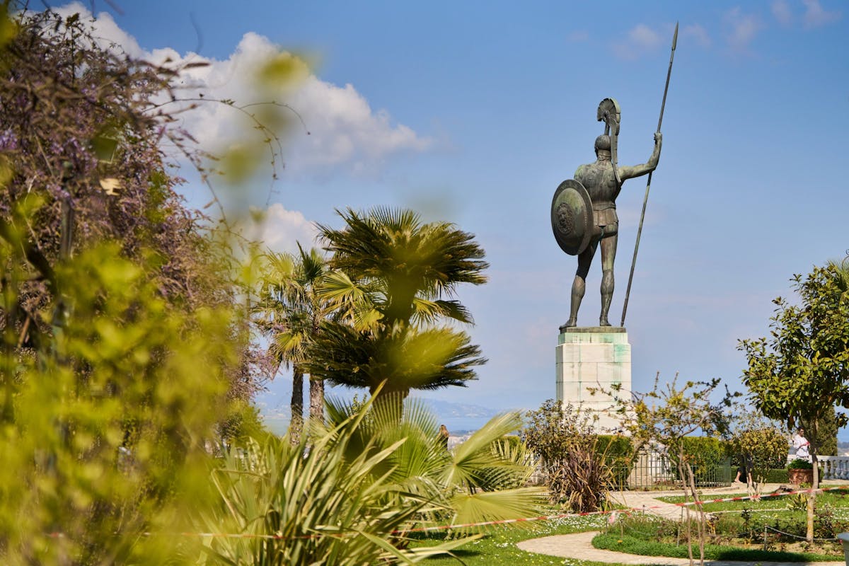 Private Corfu Tour with Achillion Palace and Kumquat Distillery
