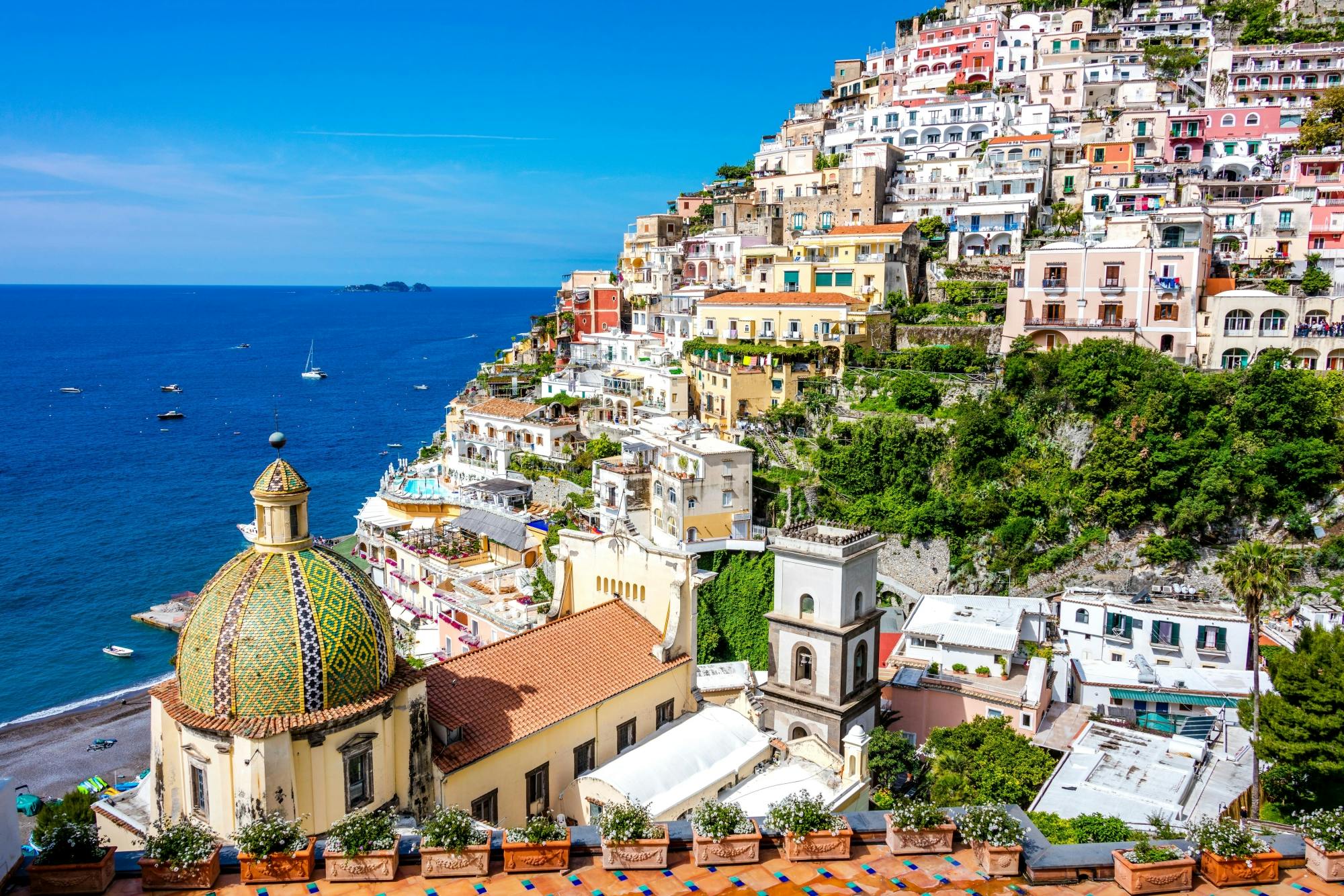 KleingruppenBootsfahrt nach Positano