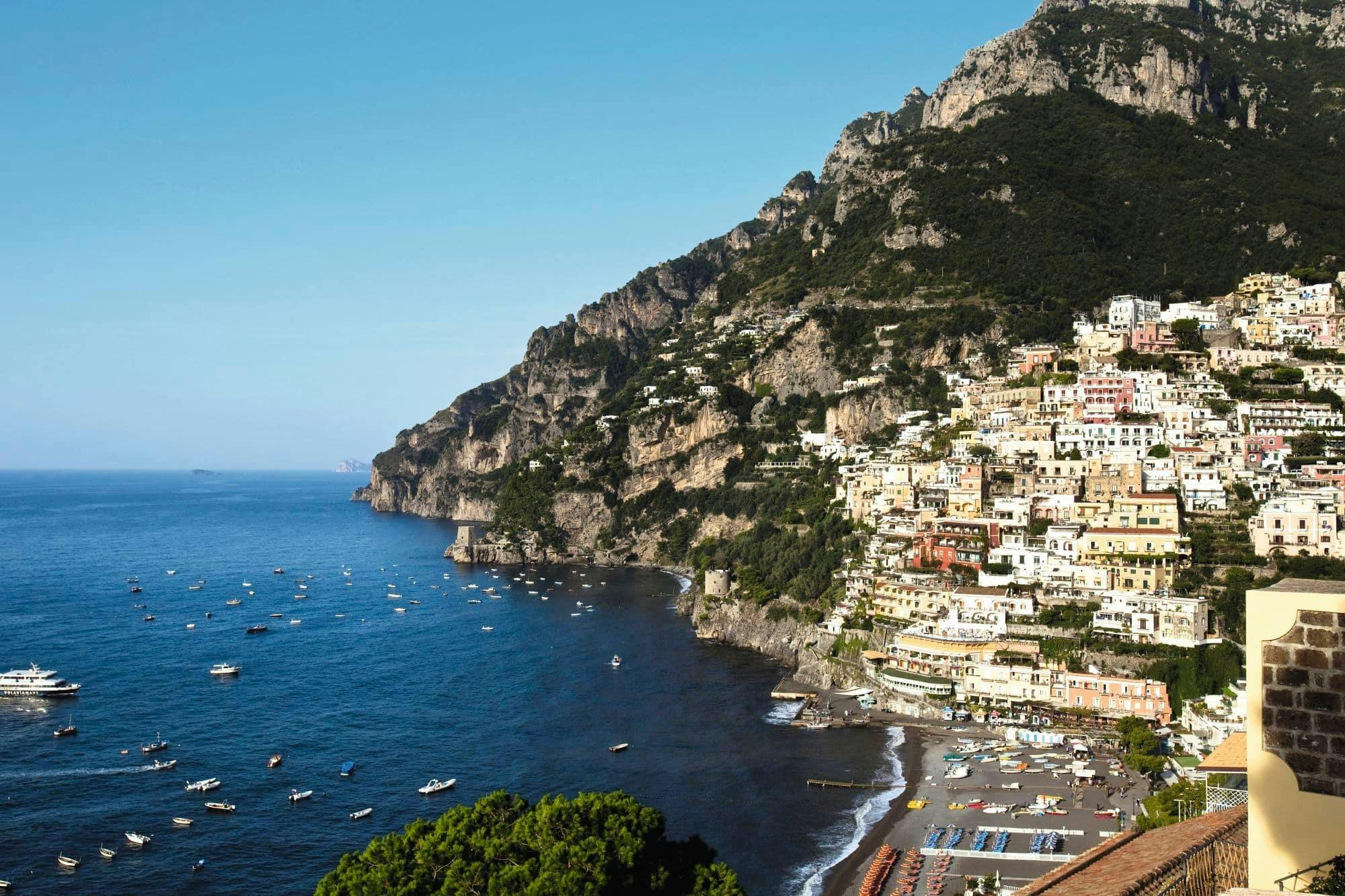 Small group cruise to Positano