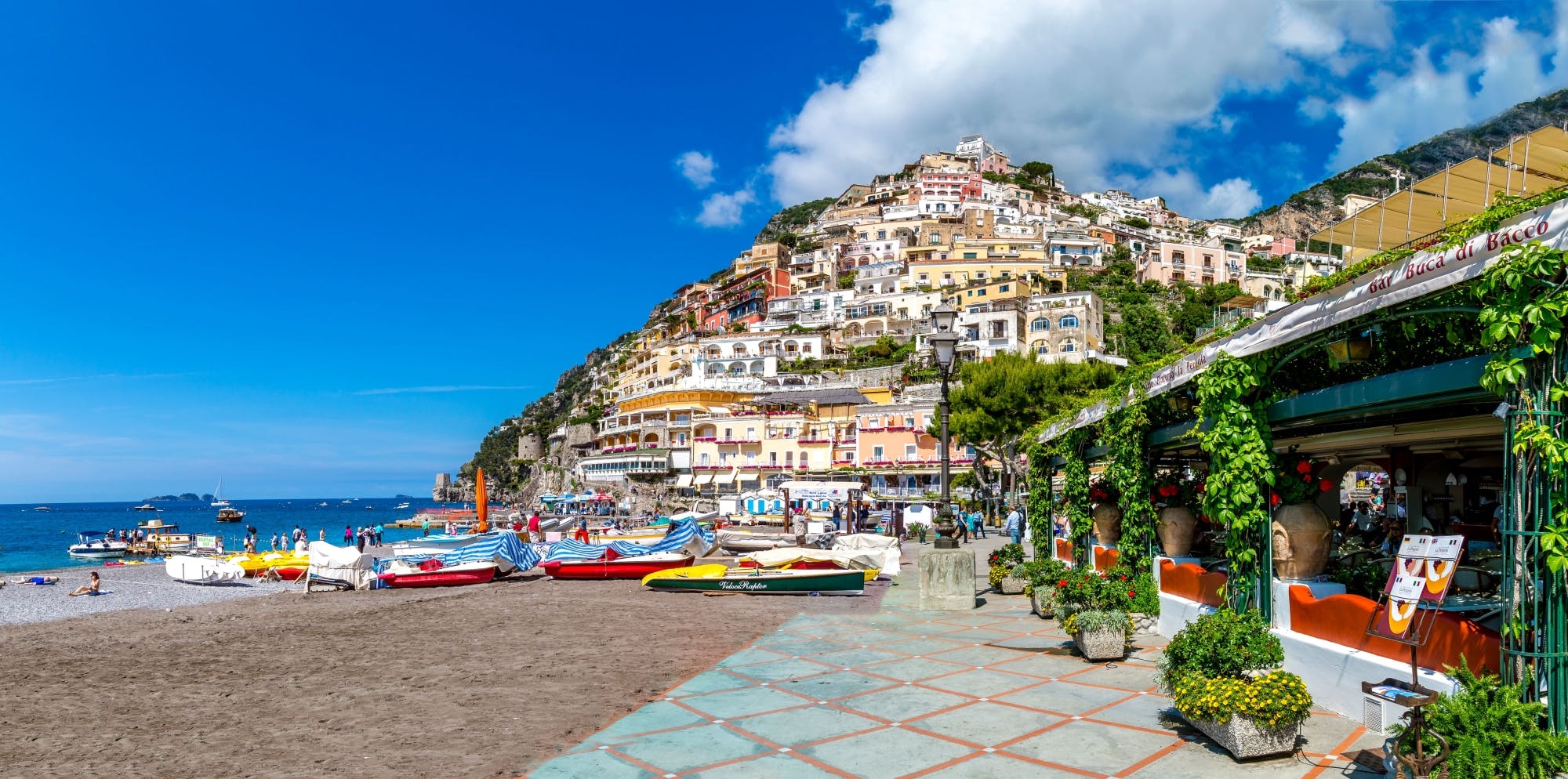 Small group cruise to Positano