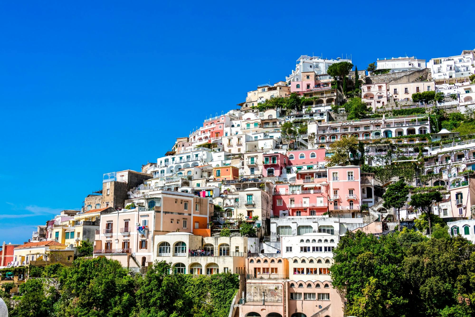 Small group cruise to Positano