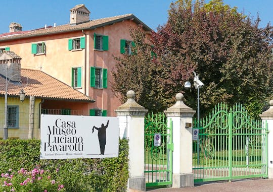 Biglietto d'ingresso alla Casa Museo Luciano Pavarotti