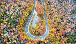 Recorrido en coche con audioguía por la autopista Kancamagus