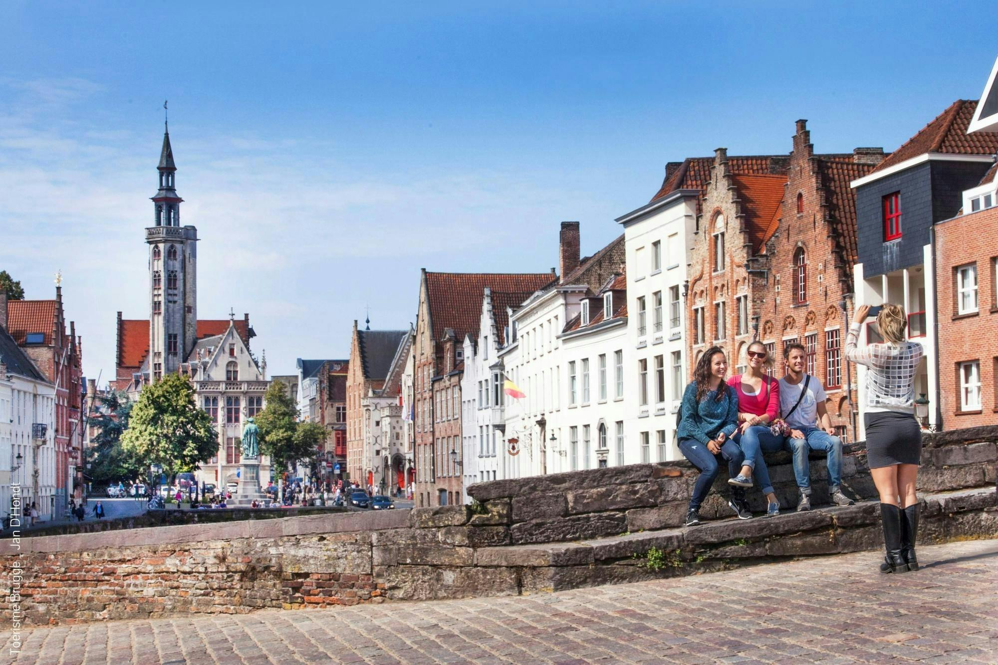 Excursion d'une journée à Bruges et Gand au départ de Bruxelles avec chocolat et croisière