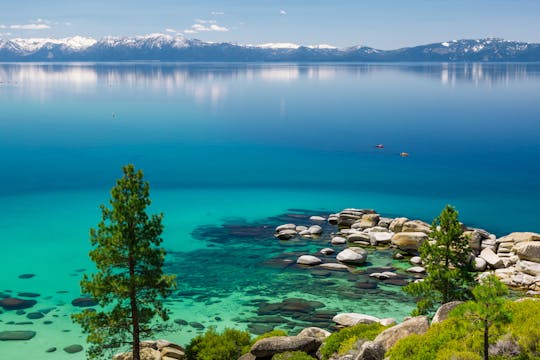 Recorrido en coche con audioguía por el lago Tahoe
