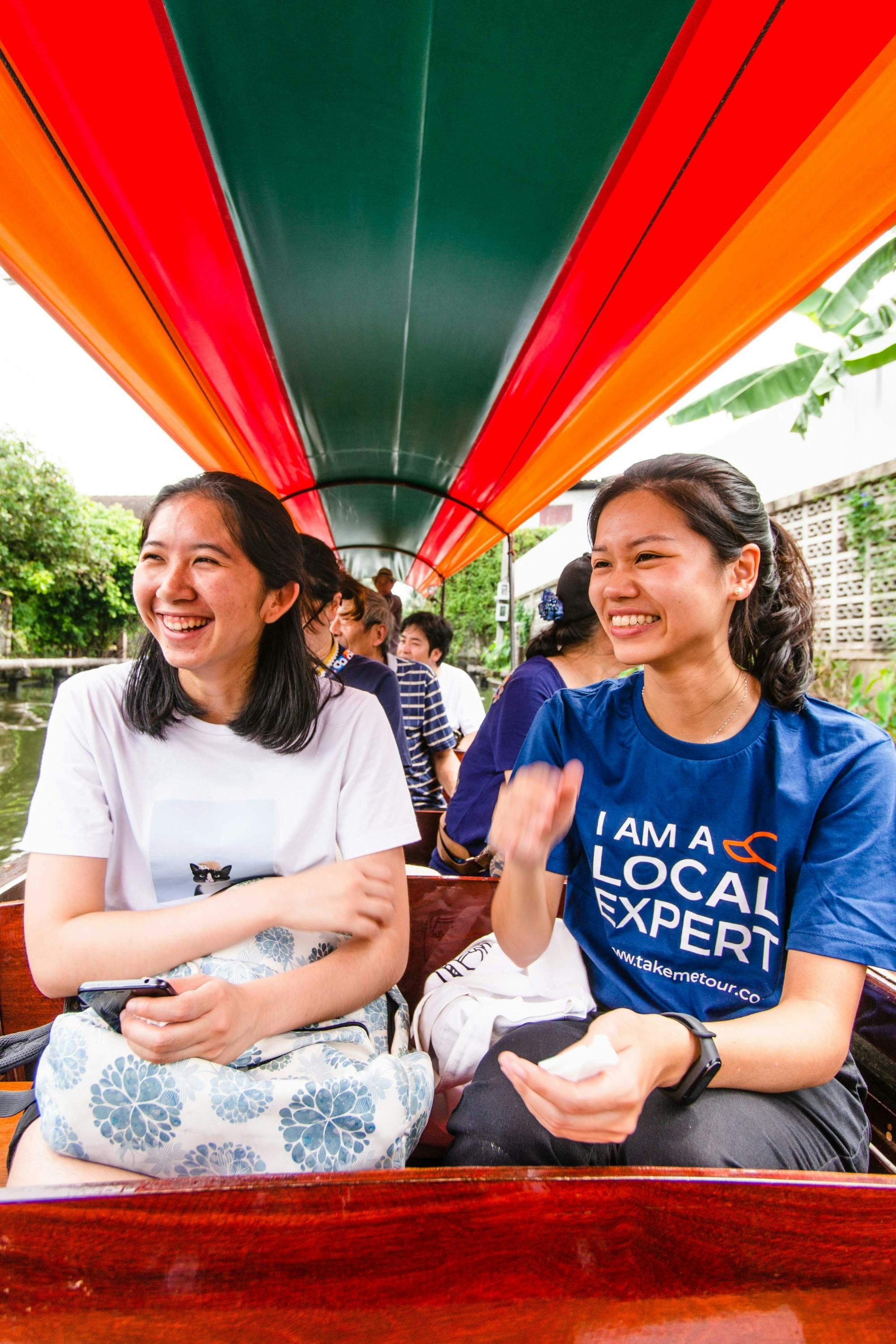 Bangkok Floating Market en Orchid Farm Tour met boottocht