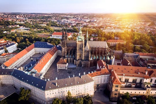 Visite des intérieurs du château de Prague en anglais avec billet d'entrée