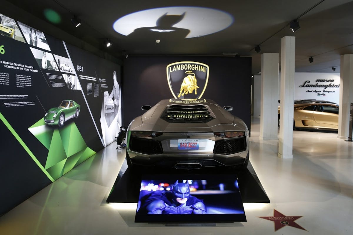 Toegangskaart voor het Automobili Lamborghini Museum