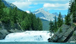 Visite autoguidée en voiture de la ville de Banff