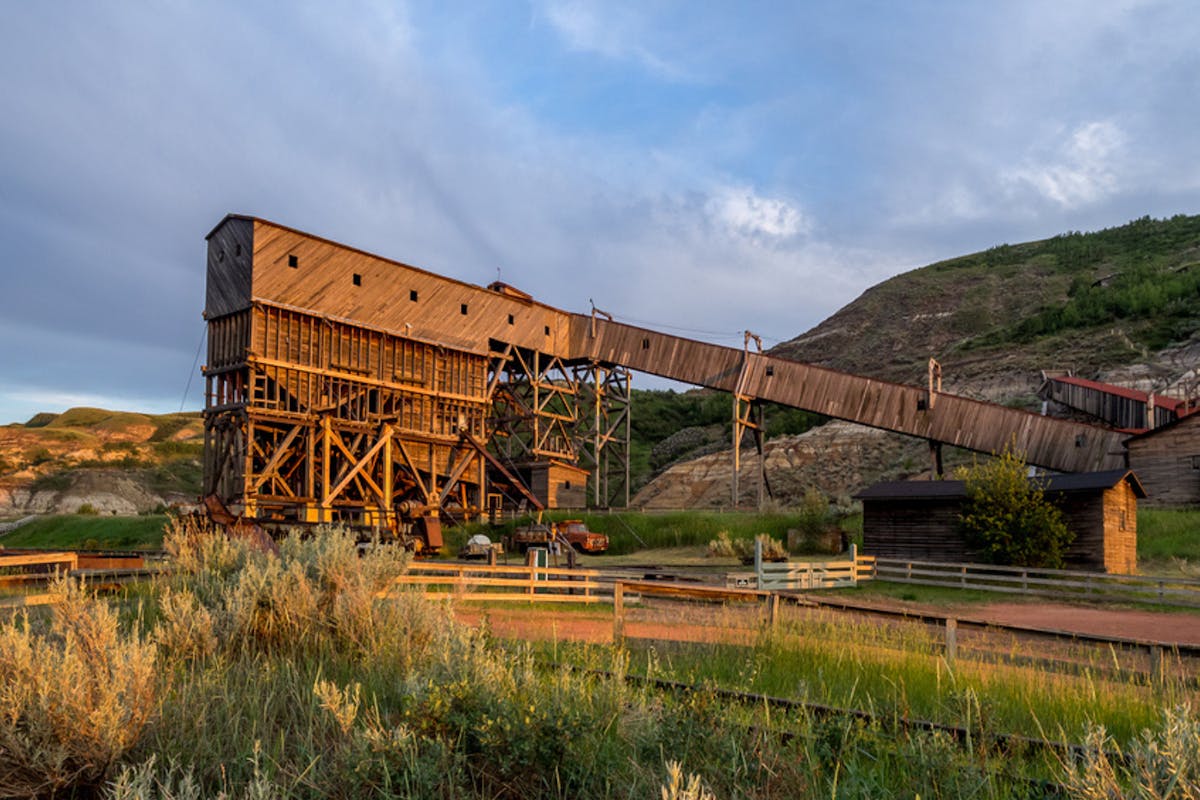 Zelf rondleiding door Drumheller