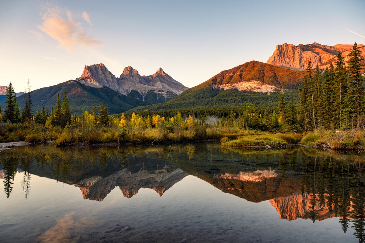 Rijtour met gids vanaf Calgary naar Banff