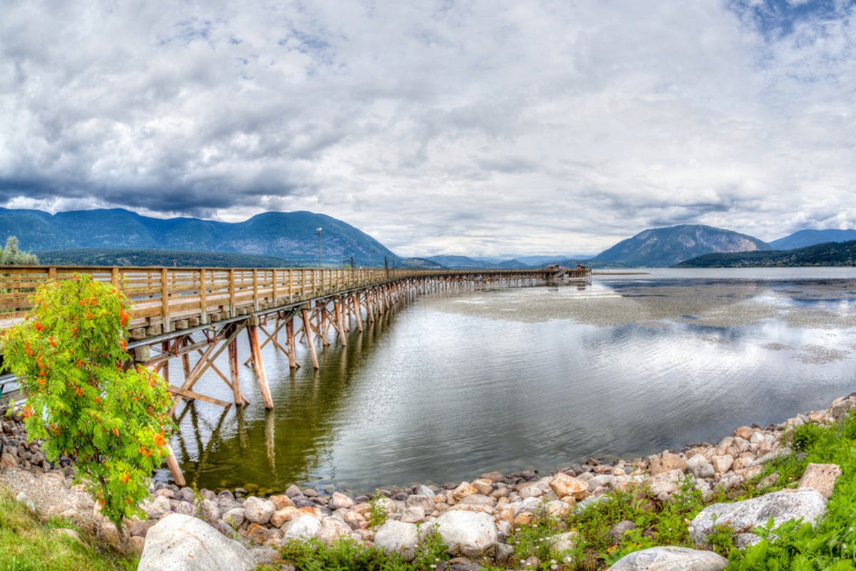 Rijtour met gids vanaf Kamloops naar Banff