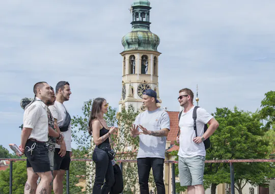 Führung durch die Prager Burg mit lokalem Essen und Bier