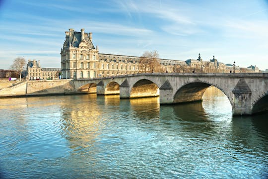 City tour of Paris by bus and tickets for a Seine cruise