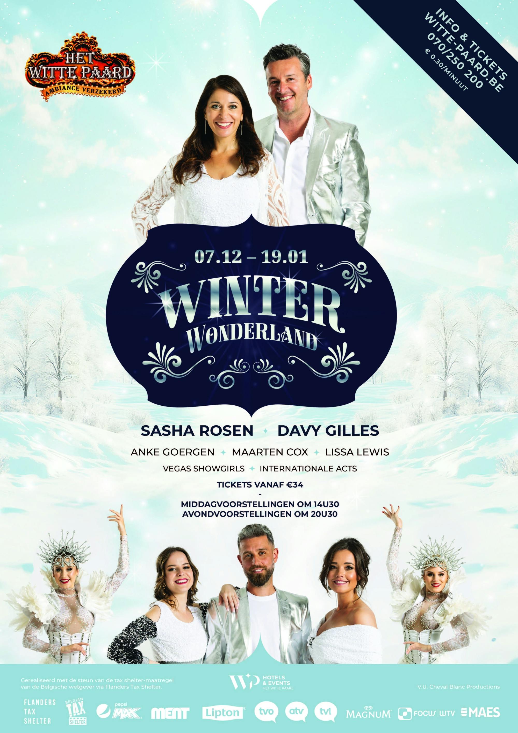 Het Witte Paard Blankenberge Winter Wonderlandshow