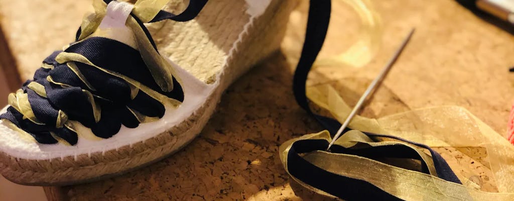 Authentic Espadrilles Workshop in Marbella