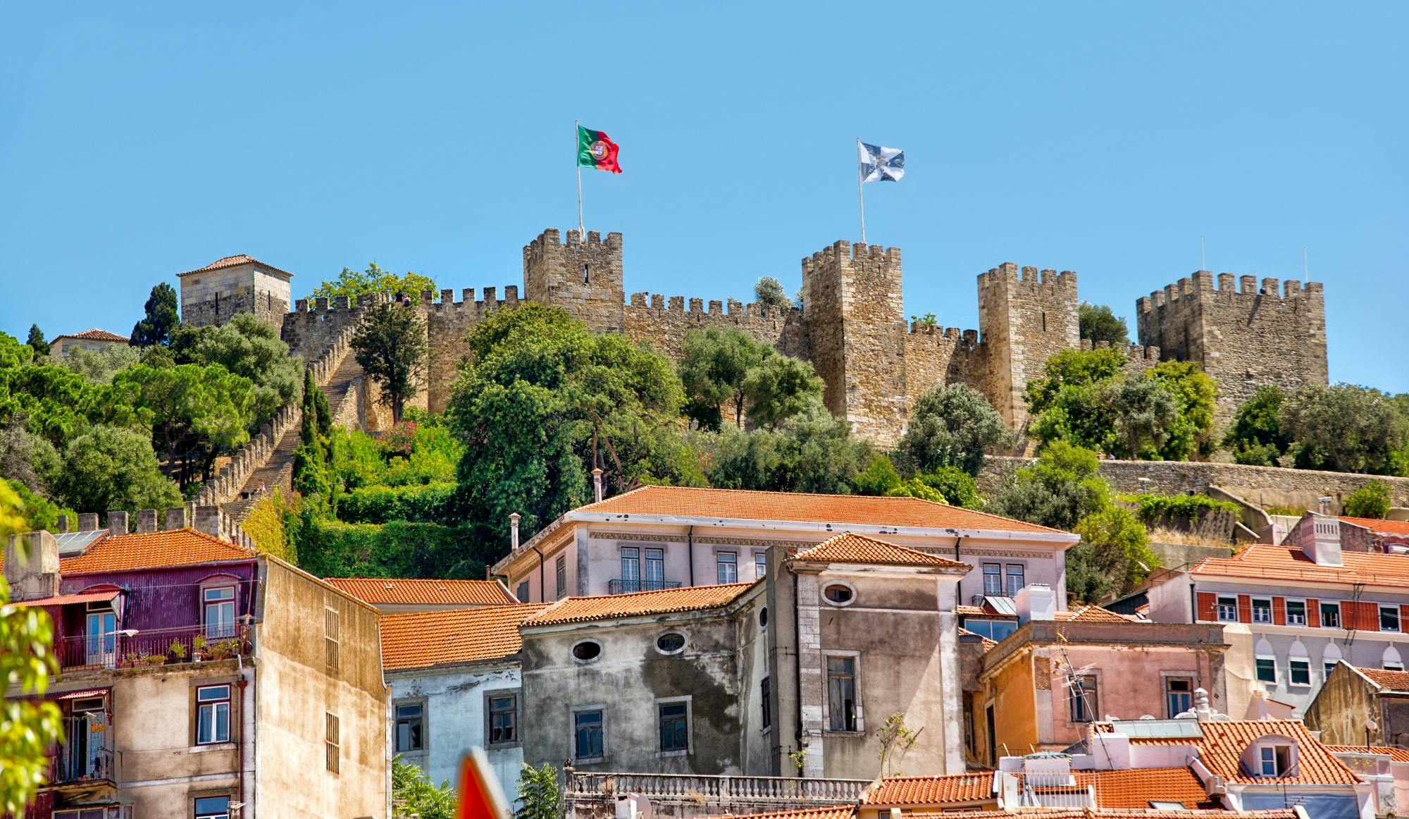 Ticket und Führung durch das Castelo de São Jorge