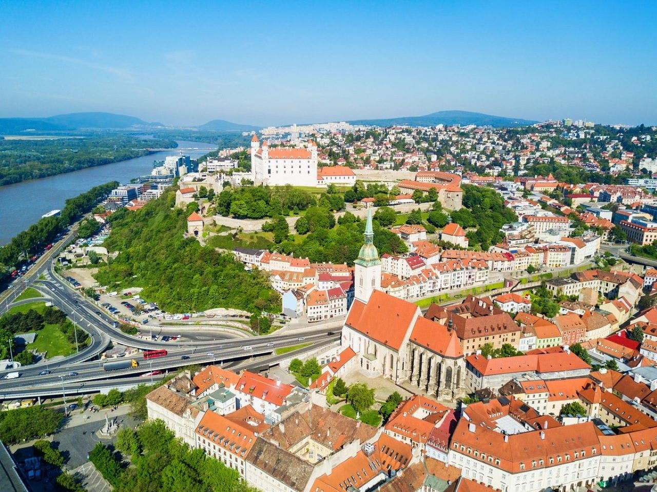 Combinatierondleiding langs de belangrijkste bezienswaardigheden van Bratislava