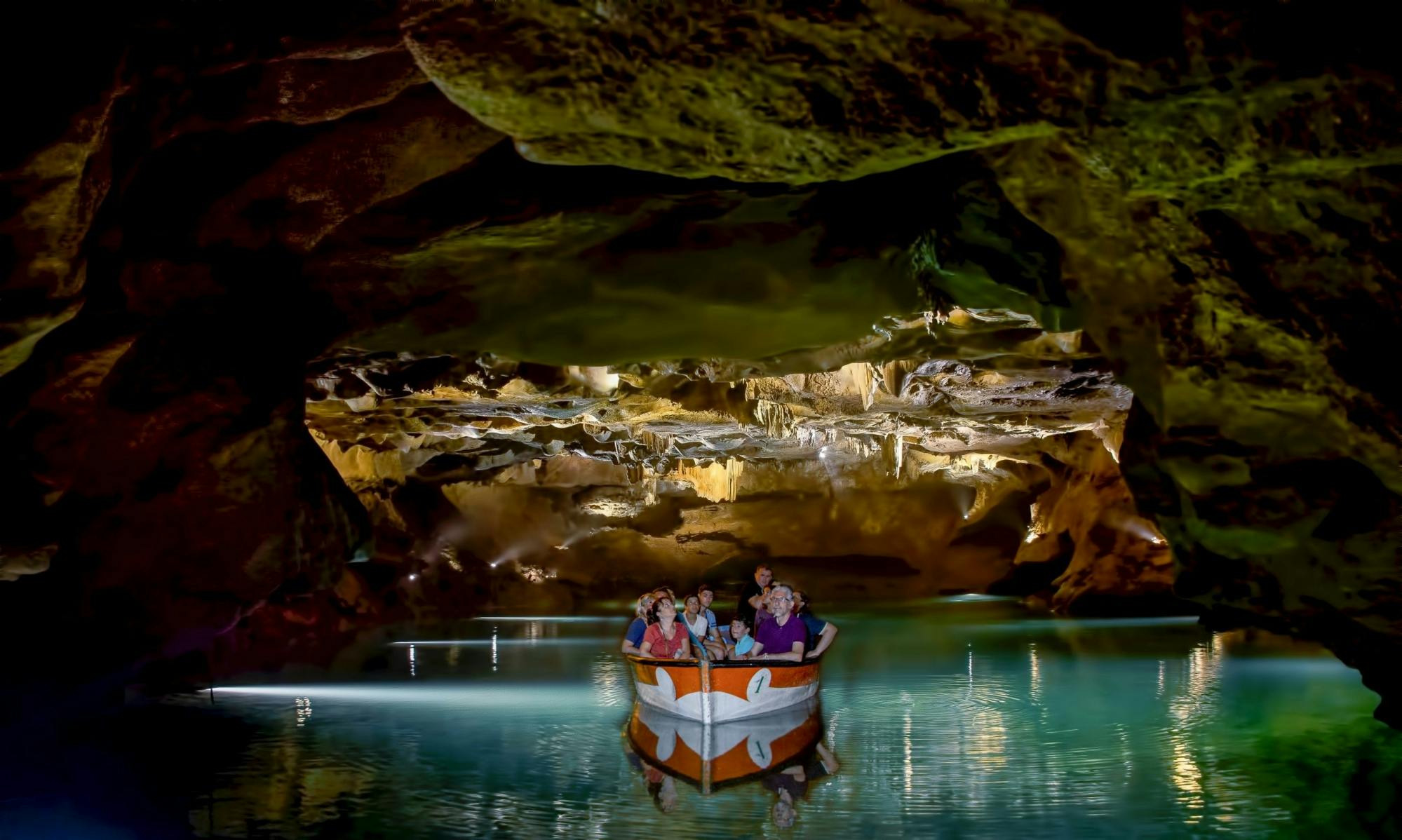 Visita guiada às cavernas de San José com passeio de barco saindo de Valência