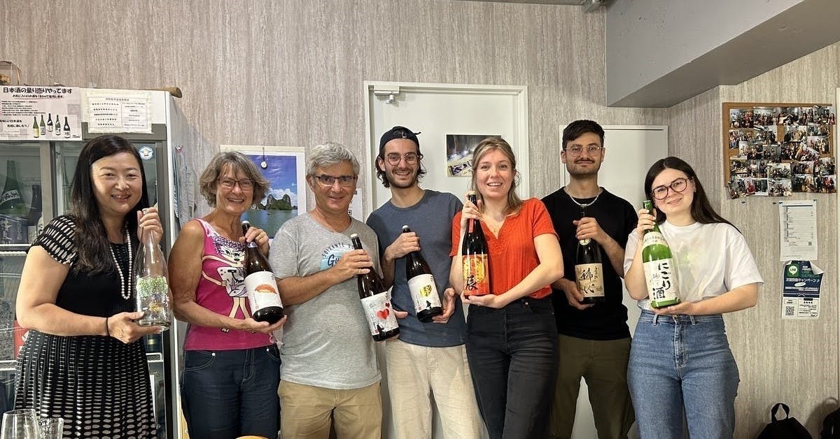 Japanese Sake Tasting with Expert Sommelier in Tsukiji