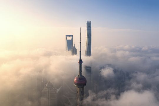 Bilhete turístico para a Torre Pérola Oriental