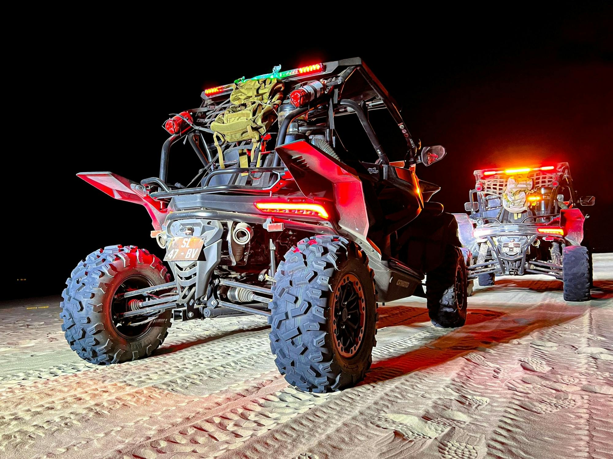 Paseo nocturno en buggy por Boa Vista