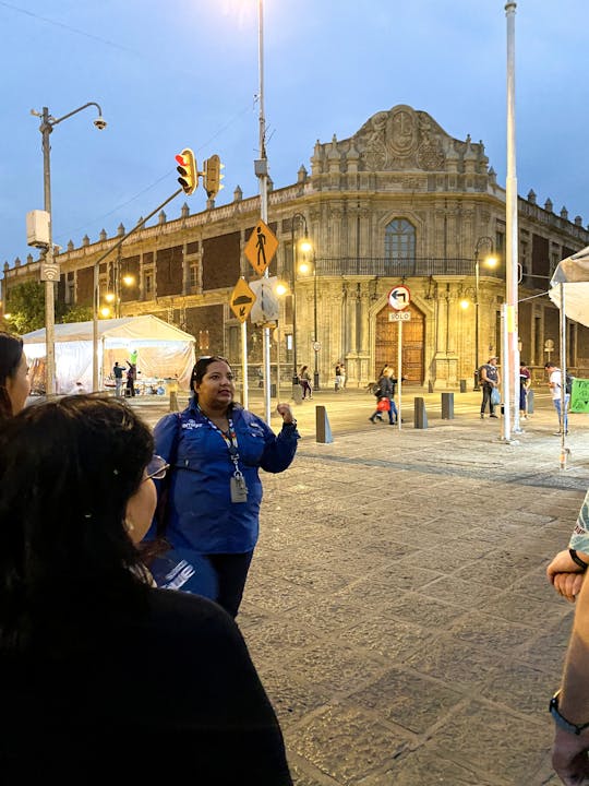 Tour notturno di Città del Messico con biglietto facoltativo per la Torre Latinoamericana