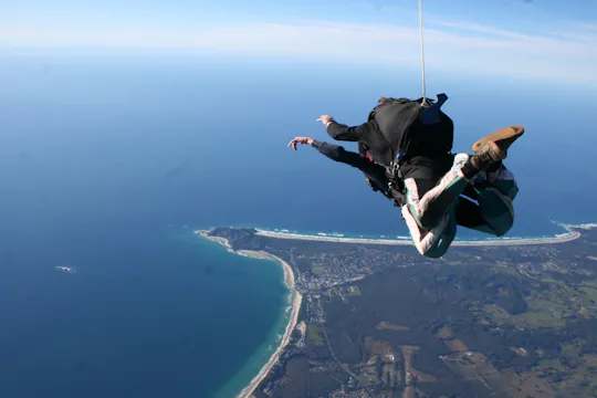 15.000 ft. Skydive op weekdagen in Bayron Bay met transfer