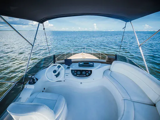 Cruise Cancun on a private boat with crew