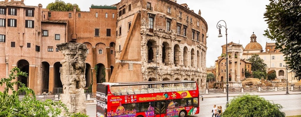 City Sightseeing Rome Hop-On Hop-Off Bus Tour 24, 48 or 72-Hour Ticket