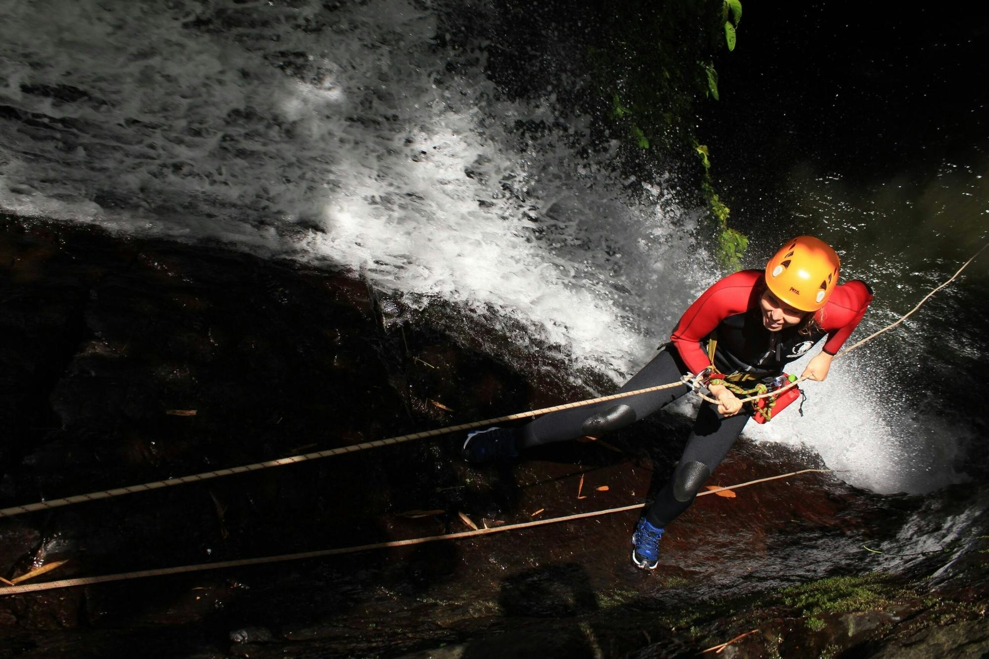 Avventura in canyoning a Sudamala