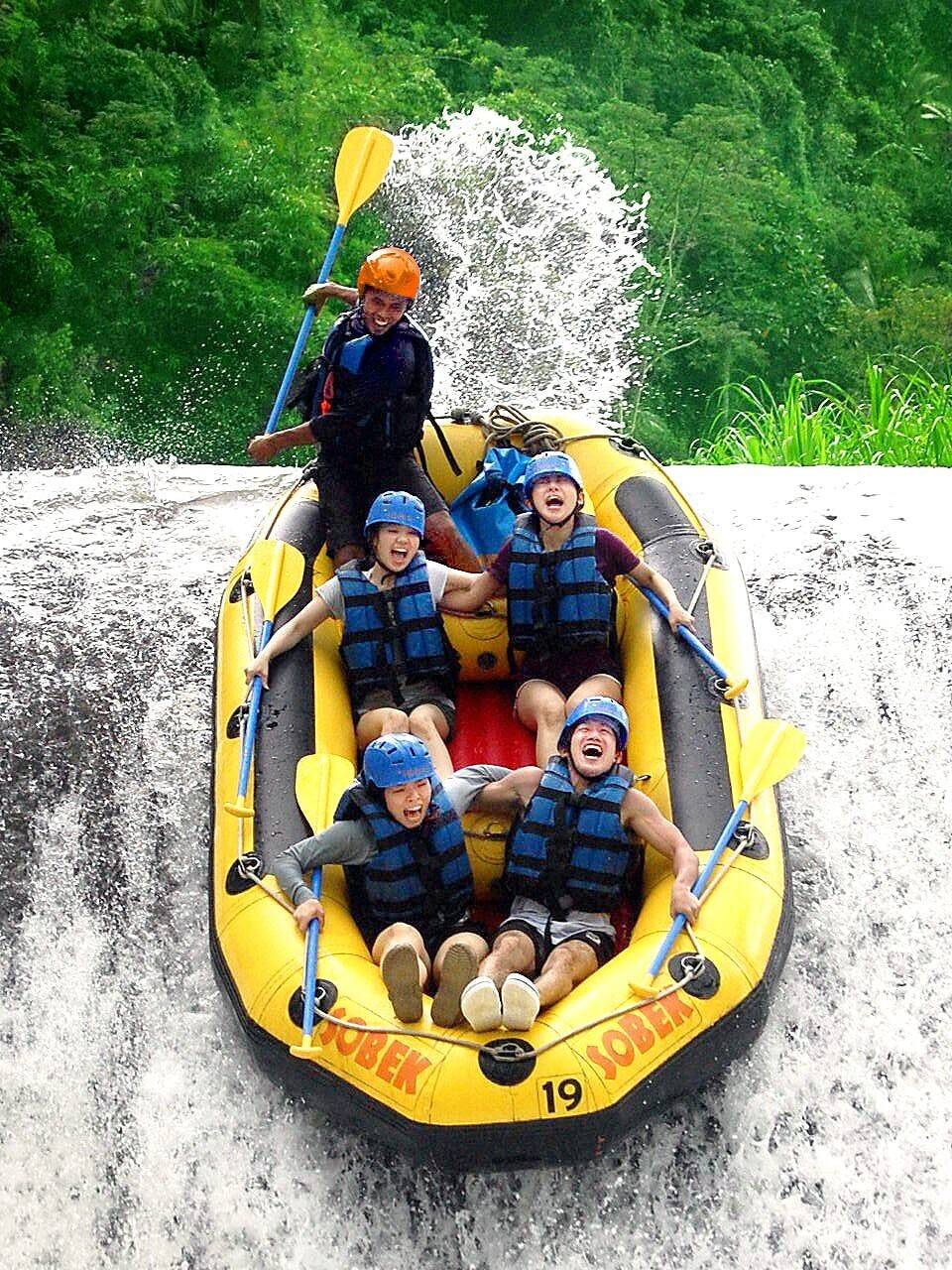 Telaga Waja River Rafting Experience