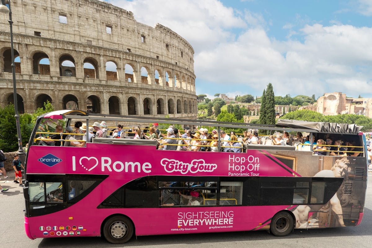 Colosseum Toegang Combo Pas met Open Bus