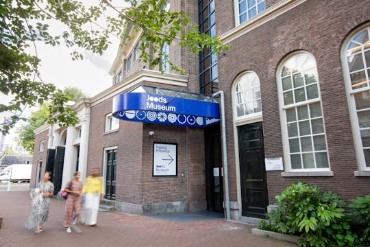 Bilhete de entrada do museu judaico em Amsterdã