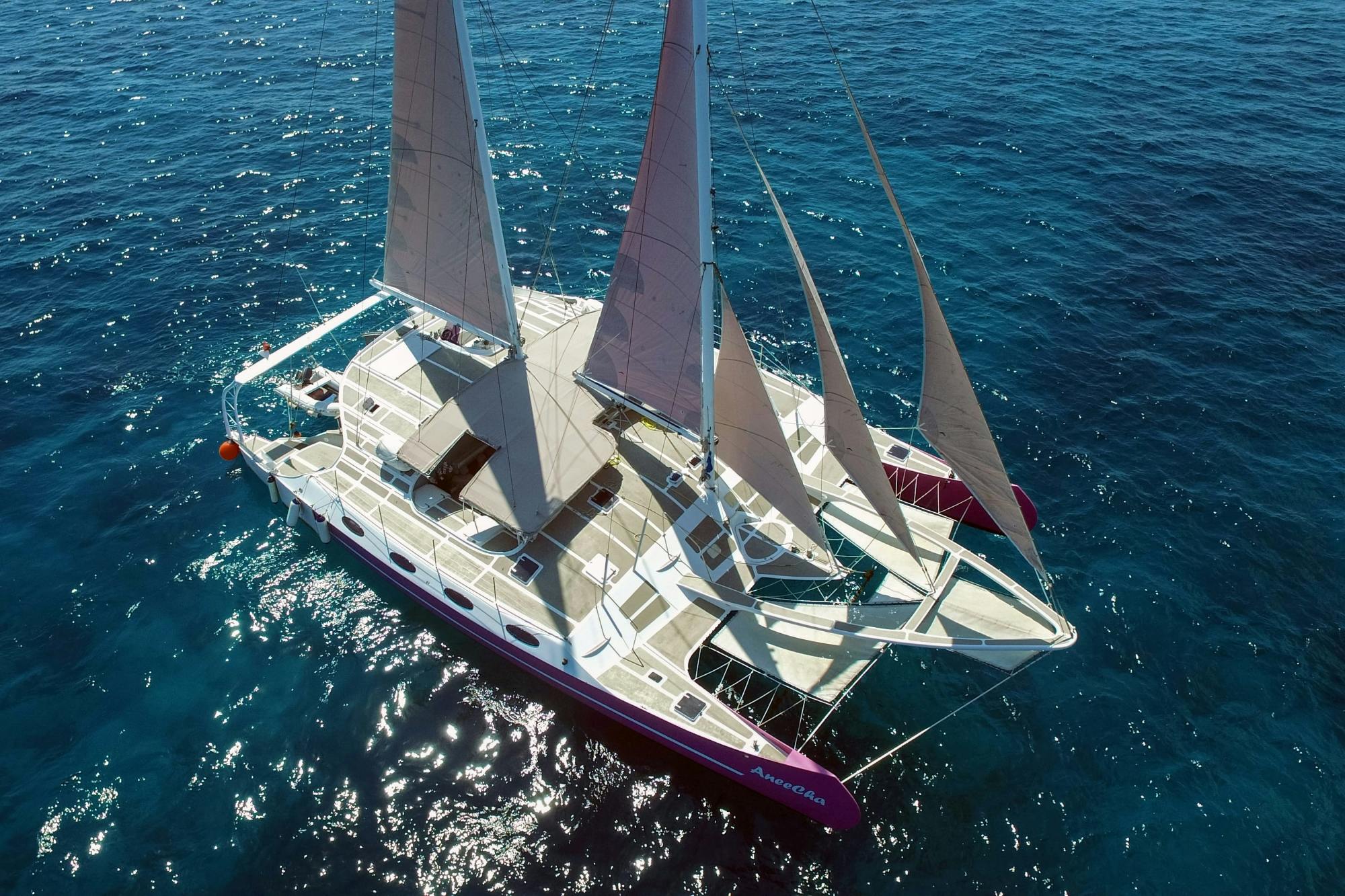 Lembongan Island Cruise on Aneecha Catamaran Family Private Tour